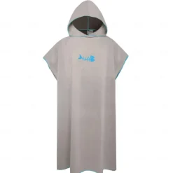 Changing Robe Hooded Poncho Towel Quick Dry Lightweight Changing Towel Extra Long in Microfibre Surf Poncho Universal Size for Men Women Adults, Suitable for Swimming Surfing and Beach