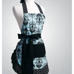 Chef Apron For Women and Men, Kitchen Cooking Apron, Personalised Gardening Apron with Pockets for Mothers Day Gift