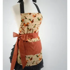 Chef Apron For Women and Men, Kitchen Cooking Apron, Personalised Gardening Apron with Pockets for Mothers Day Gift