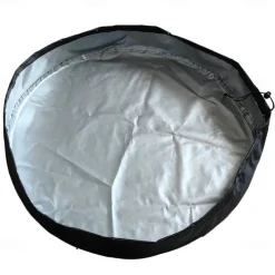 Chemical Drum and Rainwater Barrel Protective Cover - Oxford Fabric Dust and Rain Shield for Round and Composite Barrels, Ensuring Longevity
