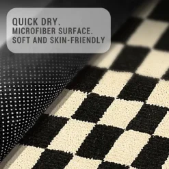 Chess Board Doormat Kitchen Mat Floor Mat Non-Slip Area Rug Oil Proof Rug Indoor Outdoor Mat Bedroom Decor Bathroom Mat Entrance Rug