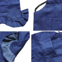 Chicken Saddles,Hen Saddle Sweater Clothes,Beautiful Wing Protector,Birds Protector for Back and Sides, Poultry Accessories for Hens, Blue