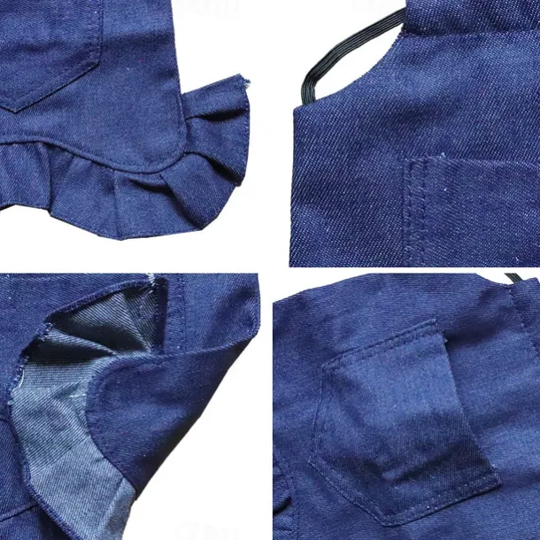 Chicken Saddles,Hen Saddle Sweater Clothes,Beautiful Wing Protector,Birds Protector for Back and Sides, Poultry Accessories for Hens, Blue