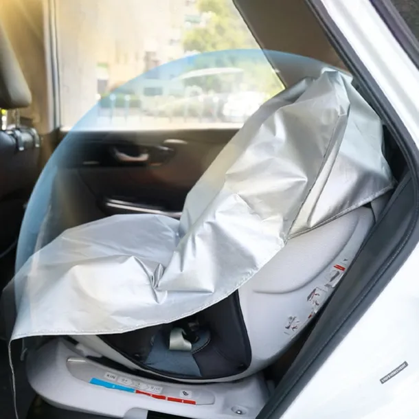 Child Car Safety Seat Dust Cover Protective Cover To Block Ultraviolet Rays, Heat Insulation And Sunshade