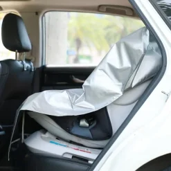 Child Car Safety Seat Dust Cover Protective Cover To Block Ultraviolet Rays, Heat Insulation And Sunshade