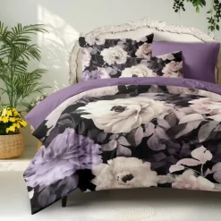 Chinese Scenery Series Landscape Pattern Duvet Cover Set Comforter Set,printed Boho Comforter Cover Cotton Bedding Sets With Envelope Pillowcase, Room Decor King Queen Duvet Cover