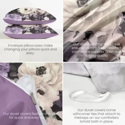 Chinese Scenery Series Landscape Pattern Duvet Cover Set Comforter Set,printed Boho Comforter Cover Cotton Bedding Sets With Envelope Pillowcase, Room Decor King Queen Duvet Cover