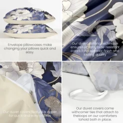 Chinese Scenery Series Landscape Pattern Duvet Cover Set Comforter Set,printed Boho Comforter Cover Cotton Bedding Sets With Envelope Pillowcase, Room Decor King Queen Duvet Cover