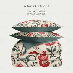 Chinese Scenery Series Landscape Pattern Duvet Cover Set Comforter Set,printed Boho Comforter Cover Cotton Bedding Sets With Envelope Pillowcase, Room Decor King Queen Duvet Cover