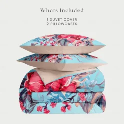 Chinese Scenery Series Landscape Pattern Duvet Cover Set Comforter Set,printed Boho Comforter Cover Cotton Bedding Sets With Envelope Pillowcase, Room Decor King Queen Duvet Cover