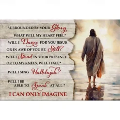 Christ Wall Art Canvas Jesus Words Prints and Posters Abstract Portrait Pictures Decorative Fabric Painting For Living Room Pictures No Frame