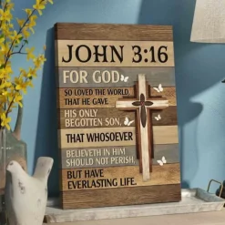 Christ Wall Art Canvas Jesus Words Prints and Posters Abstract Portrait Pictures Decorative Fabric Painting For Living Room Pictures No Frame