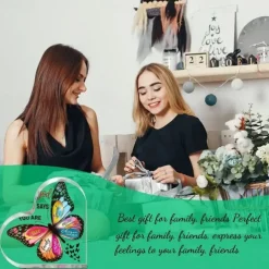 Christian Gifts For Women Faith Inspirational Gifts Acrylic Religious Desk Decor Bible Verse Gift Butterfly Scripture Gifts Motivational Gifts Halloween Gifts Art Craft Ornament Gift