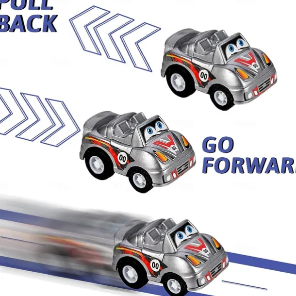 Christmas Advent Calendar 2025, Advent Calendar Children with 24 Days Countdown Pulls Back Cars Toy Christmas Countdown Calendar Blind Box Gift for Kids Boys and Girls