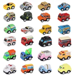 Christmas Advent Calendar 2025, Advent Calendar Children with 24 Days Countdown Pulls Back Cars Toy Christmas Countdown Calendar Blind Box Gift for Kids Boys and Girls
