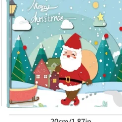 Christmas Advent Calendar 2025 Xmas Gift Countdown Bracelets Making Kit 24 Days Christmas Gift DIY Charm Beads and Bracelets for Girls Women Kids