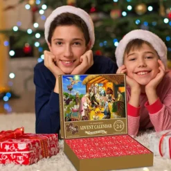 Christmas Advent Calendar 2025 - Welcoming The Nativity, Christmas Advent Calendar Jigsaw Puzzle 24 Boxes,1008 Pieces Puzzles Countdown To Christmas, Xmas Gifts For Women Men Kids