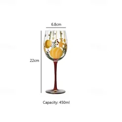 Christmas Deco Wine Glasses, Ideal for White Wine, Red Wine, or Cocktails, Novelty Gift for Birthdays, Weddings, Valentine's Day