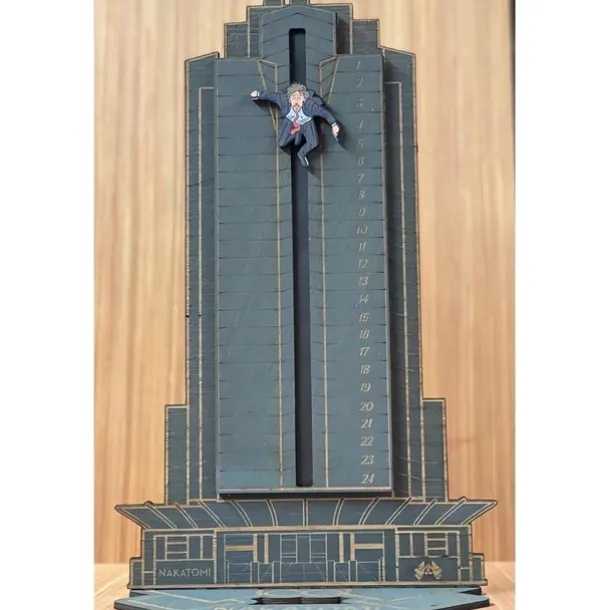 Christmas Die Hard Advent Calendar 2025 | Hans Gruber Advent Calendar | Wooden Advent Calendar | Christmas Countdown Advent Calendars | Funny Gifts Unique the Offices Advent Calendar