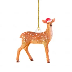 Christmas Little Animal Squirrel Hedgehog 2D Acrylic Pendant Christmas Tree Car Decoration Xmas Home Decoration