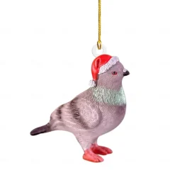 Christmas Little Animal Squirrel Hedgehog 2D Acrylic Pendant Christmas Tree Car Decoration Xmas Home Decoration