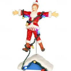 Christmas National Lampoon Resin Figurine Vacation Holiday House Hand-Painted Village Display Gift Christmas Home Deoration Xmas Gift