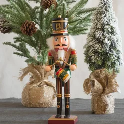 Christmas Nutcracker Figures Ornaments (30cm/11.81in), Room Decor, Scene Decor, Desktop Decor, Christmas Supplies, Christmas Ornaments