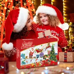 Christmas Plush Countdown Calendar - 2025 Christmas 24 Days Mini Advent Calendar With 24 Animal Plush Toys - 24 Days Countdown Advent Calendar Christmas Gifts