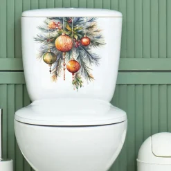 Christmas Stickers Xmas Stickers, Bedroom Entrance Toilet Stickers, Home Decoration Wall Sticker