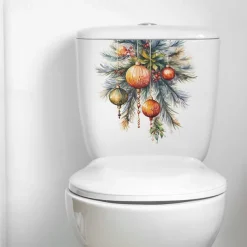 Christmas Stickers Xmas Stickers, Bedroom Entrance Toilet Stickers, Home Decoration Wall Sticker