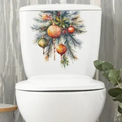 Christmas Stickers Xmas Stickers, Bedroom Entrance Toilet Stickers, Home Decoration Wall Sticker