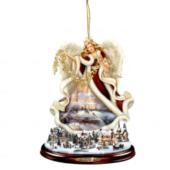 Christmas Tree Decoration, Santa Claus 2D Acrylic Hanging Crafts Car Pendant Xmas Gift Home Decoration