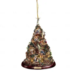 Christmas Tree Decoration, Santa Claus 2D Acrylic Hanging Crafts Car Pendant Xmas Gift Home Decoration