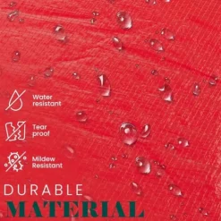 Christmas Tree Storage Bag Heavy Duty Christmas Tree Bag Red - Tree Bags For Storage - Xmas Tree Storage Bag Holds 7.5-9 Ft Christmas Tree Bag For All Year Round Christmas Storage