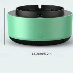 Cigarette Ashtray Air Purifier For Inhaling Tobacco Odor, Smart Remove Secondhand Tobacco Odor Removal Indoor Living Room Office Car