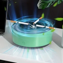 Cigarette Ashtray Air Purifier For Inhaling Tobacco Odor, Smart Remove Secondhand Tobacco Odor Removal Indoor Living Room Office Car