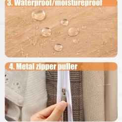 Clear Garment Rack Cover Dustproof Clothes Rack Cover with Zipper Clothes Hanging Rack Cover Clothing Storage Protector Waterproof
