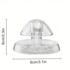 Clear Snail Trap for Aquariums, Fish Tank Snail Catcher, Pest Remover for Aquatic Plants, Fun Snail Control, Bait Not Included
