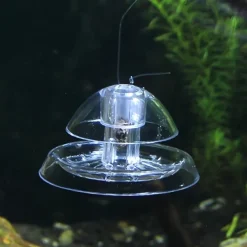 Clear Snail Trap for Aquariums, Fish Tank Snail Catcher, Pest Remover for Aquatic Plants, Fun Snail Control, Bait Not Included