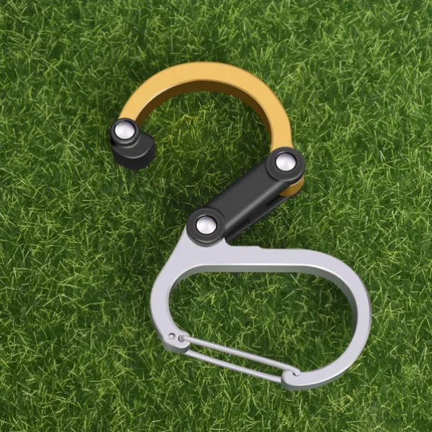 Climbing Carabiner D Type Carabiner Hook Aluminium Alloy Hanging Carabin