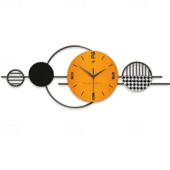 Clocks Light Luxury Modern Minimalist Clocks Home Restaurant Wall Decorations Mural Creative Living Room Wall Clocks 80*29CM 100*40CM