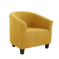 Club Chair Cover Barrel Burgundy Chair Slipcover Stretch Tub Chair Slipcover, Arm Chair Sofa Cover For Dogs Pet,Washable Couch Furniture Protector Soft Durable