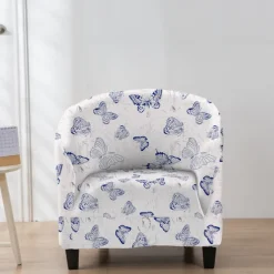 Club Chair Cover Stretchy and Durable Slipcover Perfect for Protecting and Refreshing Your Chair Adds a Stylish and Modern Touch to Any Room Decor