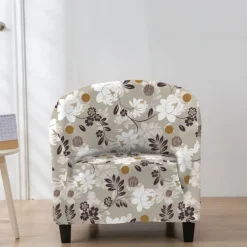 Club Chair Cover Stretchy and Durable Slipcover Perfect for Protecting and Refreshing Your Chair Adds a Stylish and Modern Touch to Any Room Decor