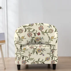 Club Chair Cover Stretchy and Durable Slipcover Perfect for Protecting and Refreshing Your Chair Adds a Stylish and Modern Touch to Any Room Decor