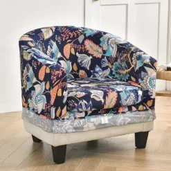 Club Chair Slipcover Barrel Chair Slipcover Stretch Armchair Covers Tub Chair Covers Sofa Cover Couch Furniture Protector With Seat Cushion Cover Couch Covers for Living Room