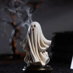 19cm 7.5inch Ghost Incense Holder Halloween Ghost Incense Holder Incense Burner Decoration Gift