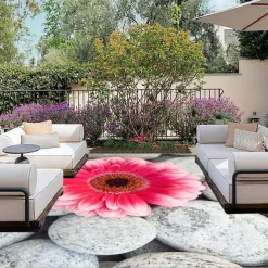 Cobblestone Pattern Door Mat Floor mats Washable Rugs Kitchen Mat Anti-Slip Non Skid Area Rug Front Livingroom Bedroom 1pc