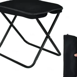 Collapsible Stool Portable Chair Lightweight Portable Stool for Adults Portable Chairs for Adults Holds Up to 330LBS Ideal for Camping Hiking Outdoors and Events