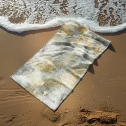 Colored Beach Towel 100% Micro Fiber Comfy Blankets Oversized Beach Towel, 35